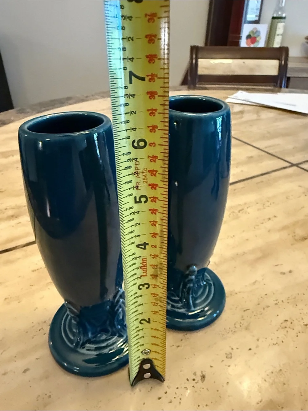 Fiesta juniper Ceramic Bud Vase